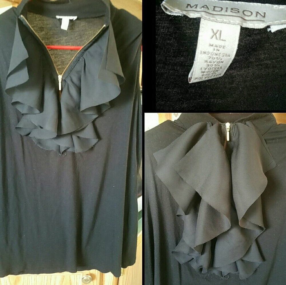 Black dress tank top